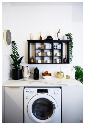 Appartement design Parking & Salle de Sport 4