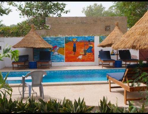 Auberge des deux baobabs Warang in Ouoran