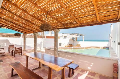 Casa para descansar y disfrutar la vida en el mar in Chuburná, Mexiko