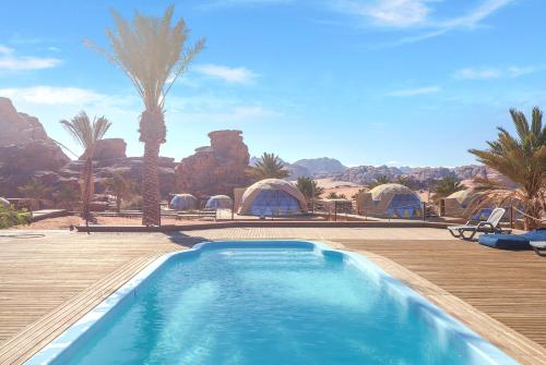 Exterior view of Palmera Camp Wadi Rum