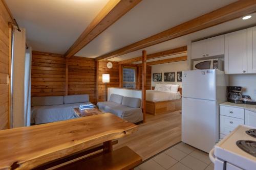 Konyha, Ocean Village Resort in Tofino (Brit Kolumbia)