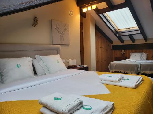1 double bed