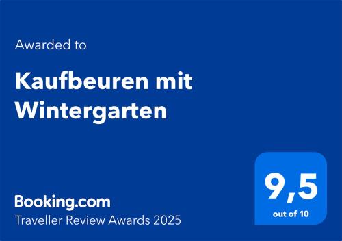Kaufbeuren mit Wintergarten in Kaufbeuren, Deutschland