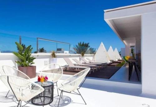 Corralejo Bristol terrace Apartment con giardino privato esterno