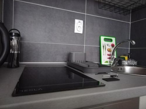 Konyha, Una Studio Apartman in Sombor