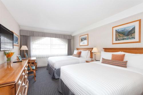 2 queen beds