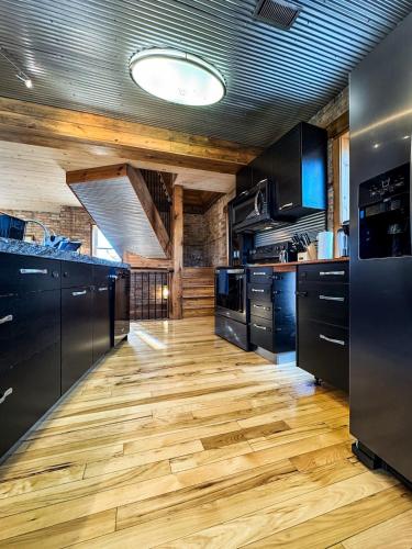 THE LOFT 3 level urban cabin with a HUGE patio! in Willmar