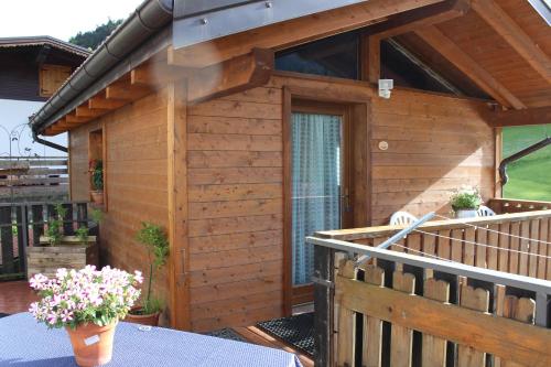 Erkély/terasz, B&B La Genzianella in Perarolo di Cadore