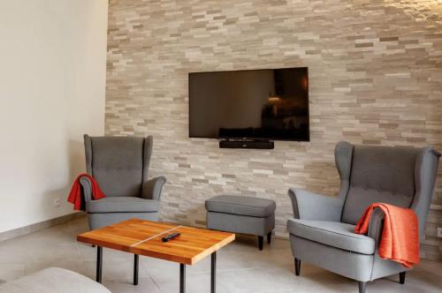 Létesítmények, Studio indépendant avec Jacuzzi (Studio independant avec Jacuzzi) in Maisons-Laffitte