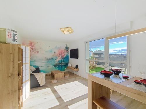 Facilities, La Parenthese Zen - Grande terrasse avec vue in Croix-Daurade