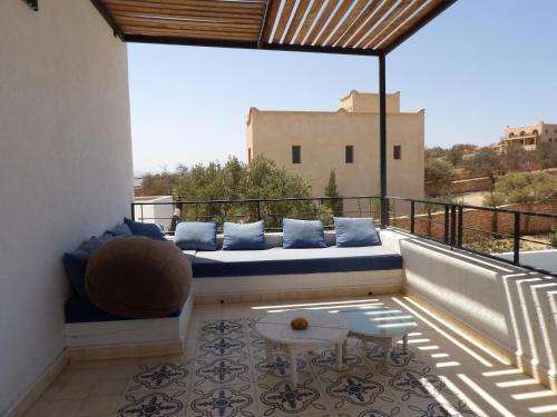 Balkons/terase, Dar Hayet in Bou Mkila