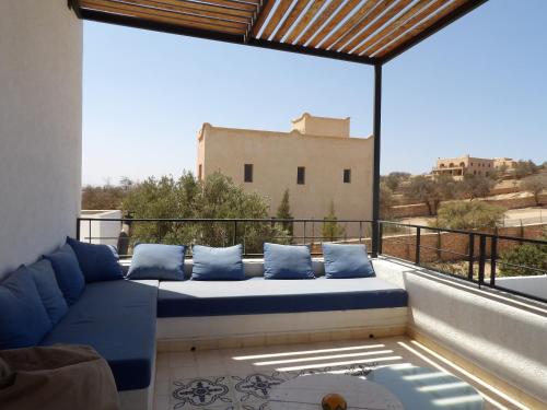 Balkons/terase, Dar Hayet in Bou Mkila