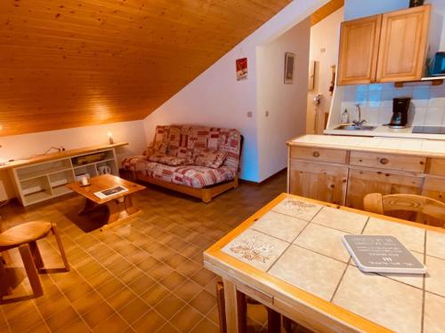 Appartement calme 2 pièces avec balcon et garage, proche des pistes - La Clusaz, Vallée des Aravis - FR-1-459-80 - Location saisonnière - La Clusaz