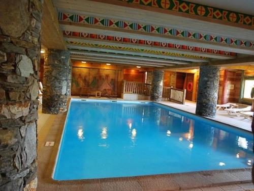 Appartement 4 pieces avec balcon, piscine et vue pistes, pour 6 pers. a Arc 1800 - FR-1-352-38 in Le Chantel