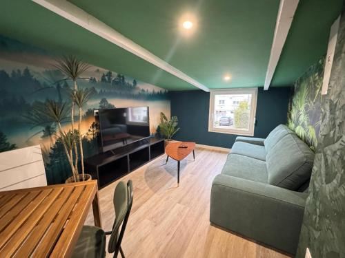 Suite Tropical-Netflix-Parking in Douai