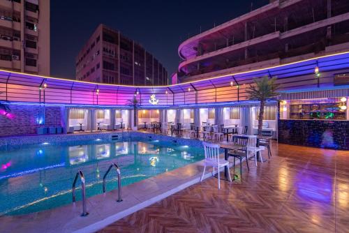 Swimming pool, Grand Ambassador Hotel in Bur Dubai