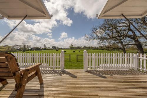 Exterior view, The Cricket Pavilion in Stiffkey