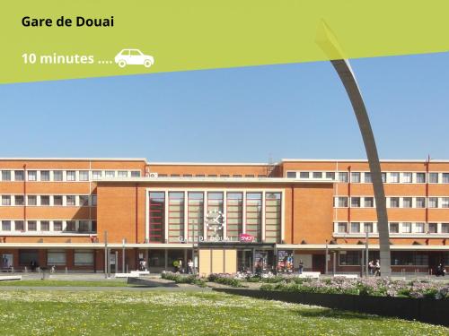 Suite Tropical-Netflix-Parking in Douai