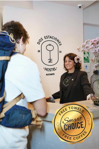 Hostel Dos Estaciones - Albergue Juvenil - FREE towels, coffee & tea, remote check-in — other in Calle Orense (esquina plaza Galicia), 1, Alicante Spain, 03003