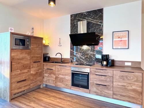 Kitchen, Penthouse Olpenitz Living im Ostseeresort in Olpenitz