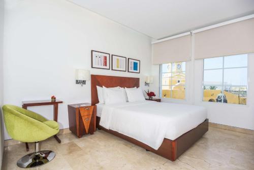1 double bed