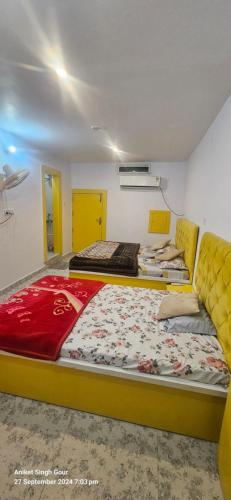 1 double bed