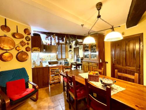 virtuve, B&B Souvenirs d'Antan in Orvinio
