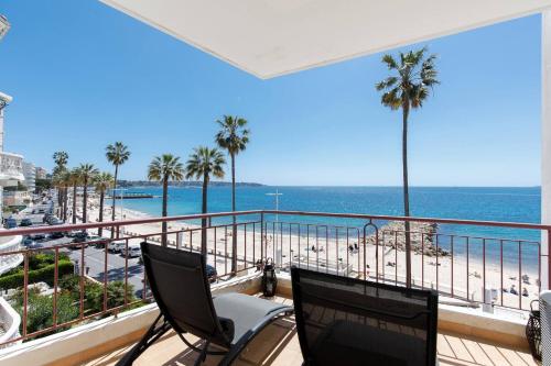 Juan les pins vue sur la mer - Location saisonnière - Antibes