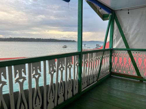balcon/terrasse, Hostal Cay in Bastimentos