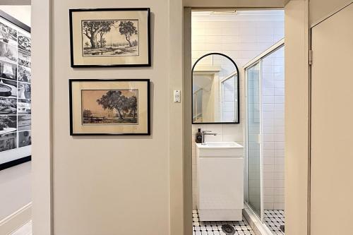 Bathroom, Art-Filled Designer Terrace in Chic Woollahra in Woollahra