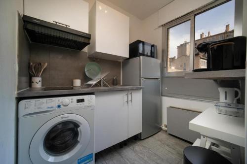 Appartement climatisé tout equipe avec balcon au cœur de Marseille, Марсель (фото 10)