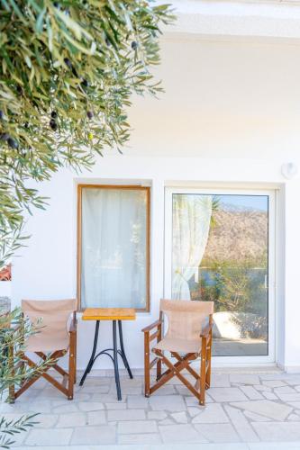 Rõdu/terrass, Agrambeli Apartments at Heraion Lagoon -By Bellavista Greece- in Limni Vouliagmenis