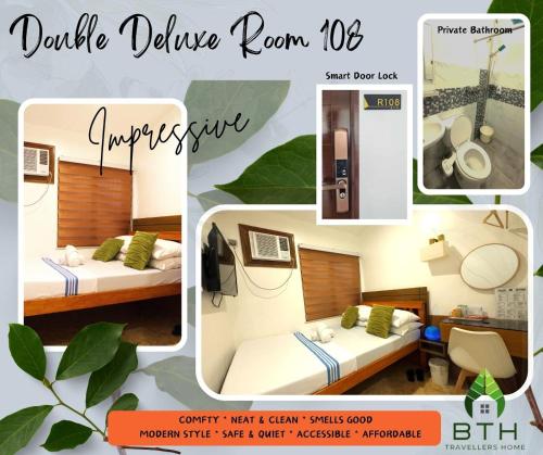 1 double bed