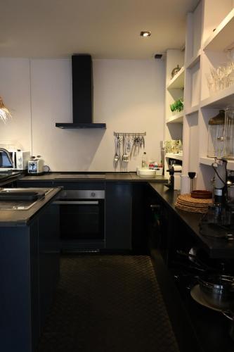 Konyha, El Cedre Blau Vivienda con piscina en Granollers in Granollers