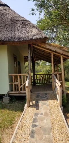 Näkymä, Savannah Murchison Lodge  in Paraa