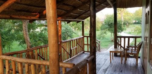 parveke/terassi, Savannah Murchison Lodge  in Paraa