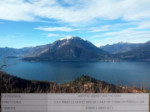 Skats, cav PIRELLI GUEST HOUSE LAKE OF COMO in Esino Lario