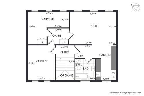 Modern City Suite in the old centre, Kodaň (fotografie 6)