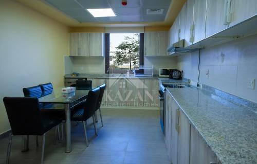 Kitchen, Kazan Homes - Huge Leisure Retreat - 2BR Duplex apartment - Outdoor Sitting & Full Ocean View - Fuja in Dibba