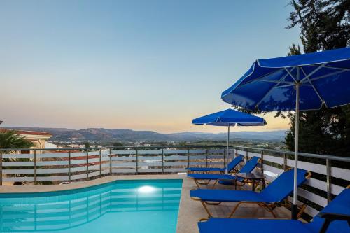 Bezari pool villa gîte à louer Metókhia Fratzeskianá