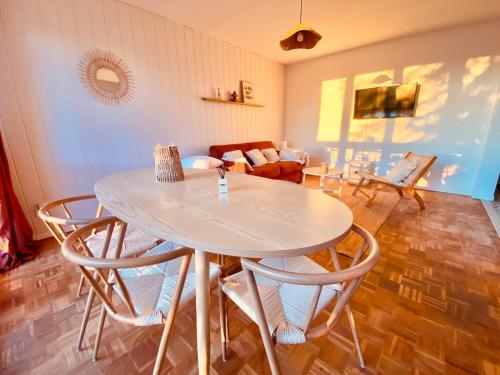 6-people top floor appart, calm, metro, Toulouse