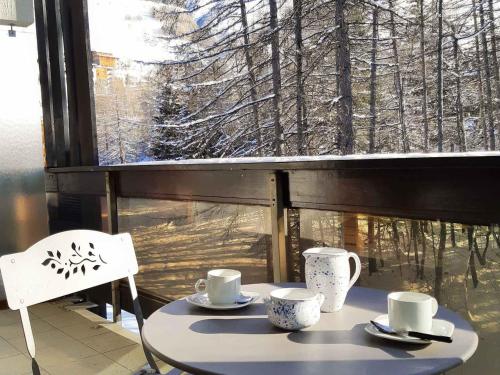 Studio cosy 4 pers, balcon sud, pied des pistes, navette gratuite, animaux acceptés - FR-1-516-158 Studio cosy 4 pers, balcon sud, pied des pistes, navette gratuite, animaux acceptés - FR-1-516-158
