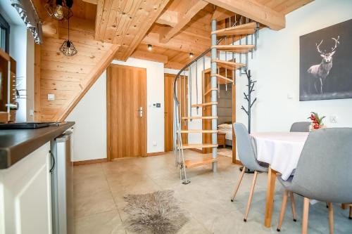 厨房, Apartamenty Pod Tatrzańskim Niebem (Apartamenty Pod Tatrzanskim Niebem) in 班斯卡维兹纳