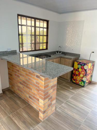 Cabaña en la mesa De los Santos