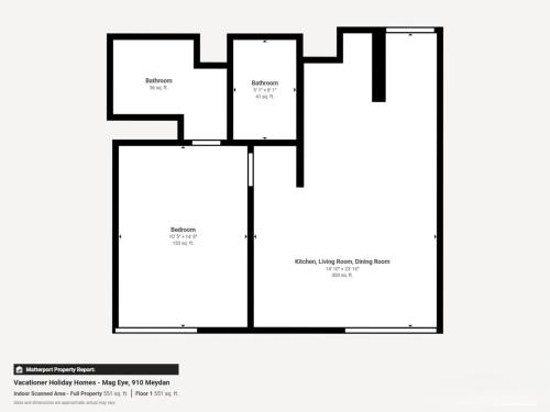 Vacationer Holiday Homes I Magnificent 1 Bedroom l Wi-Fi, Parking & Private Balcony l Meydan, Dubái (foto 10)