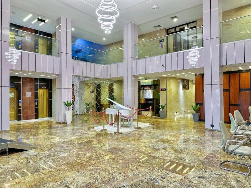 לובי, Boulevard Owerri Hotel in אוורי