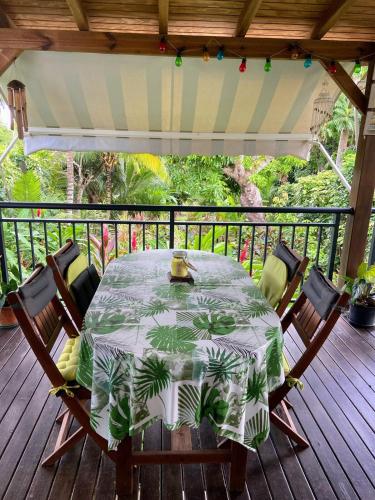 Maison Simon Lamentin jardin tropical in Lamentin