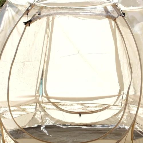 Transparent tent in beautiful landscape gîte à louer Téron