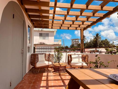 Balcony/terrace, Sonsolea in Luquillo