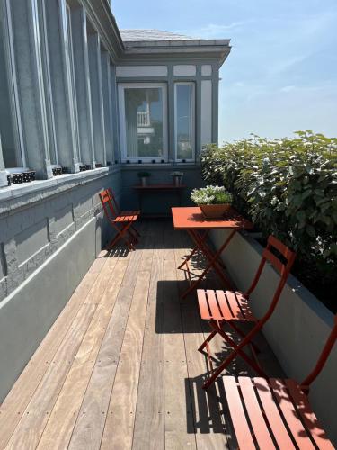Villa Bagatelle, 8 personnes front de mer Houlgate in Ульгат